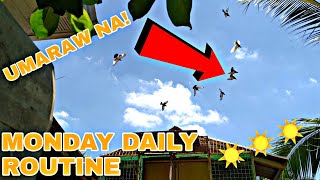 SAWAKAS UMARAW NA! MONDAY DAILY ROUTINE. ??