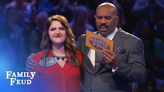 The Minks play Fast Money! | Family Feud