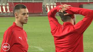 Fudbal Trening mlade reprezentacije u Novom Sadu