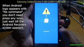 Samsung Galaxy Xcover 4 SM-G390Y Hard reset