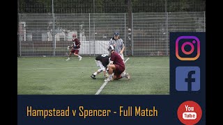 Hampstead v Spencer South of England Men's Lacrosse Premier Division