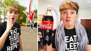 I Drank From The WORLD'S LONGEST Straw (1,000+ FEET) *IT WORKS*