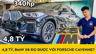 Hơn 4,8 tỷ, BMW X6 2020 M Sport có đọ được với Porsche Cayenne Coupe 2020 | Autodaily