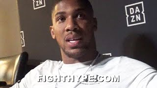 ANTHONY JOSHUA WARNS JARRELL MILLER TO HUMBLE HIMSELF; EXPLAINS BEEF: "GONNA GET SPOKEN BACK TO"