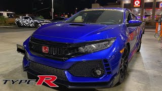 RACE Night in TYPE R vs Camaro SS, 370z, Scatpack And MORE
