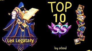 Hyper Heroes TOP 10 SS heroes in game My opinion