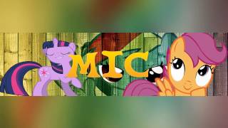 Шаблон шапки на тему My Little Pony