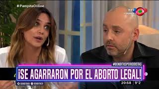 ¡Se agarraron por el aborto legal!