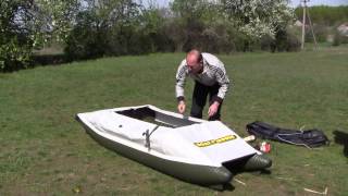 Лодка катамаран Ботхаус Boathouse STREAM-300 - высокотехнологичная лодка