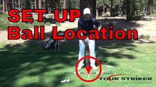 Martin Chuck | Golf Ball Set Up Location | Tour Striker Golf Academy