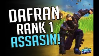 Dafran - Rank 1 assassin in Realm Royale
