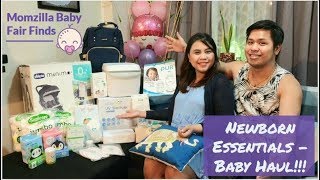 S01E08 || Newborn Baby Essentials (Part 1) || Momzilla Baby Fair Haul