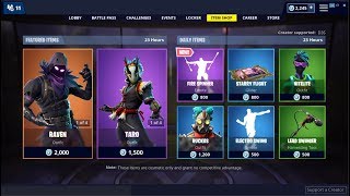 *NEW*Fire Spinner Emote & Raven Back! Fortnite Item Shop March 30, 2019