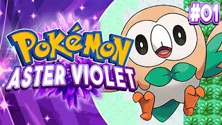 Pokemon Aster Violet Part 1 - NEW EEVEELUTIONS Pokemon Fan Game Gameplay Walkthrough