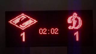 Спортивное LED табло  (Медиавывеска) (бегущая строка) для соревнований