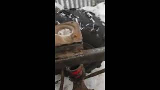 вездеход на ободрышах и двигателе от ОКИ