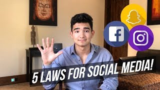 The 5 Important Laws of Social Media For Your Business - CJ Marketing