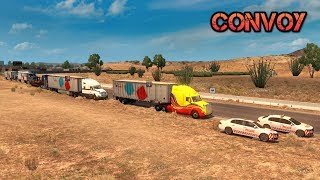 Convoy American Truck Simulator | De Jackpot, Nevada a Fresno, California