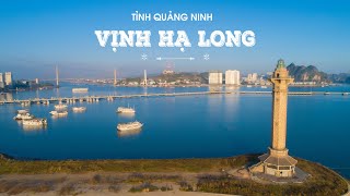 VỊNH HẠ LONG - QUẢNG NINH - FLYCAM 4K ( Vietnam's Ha Long Bay )