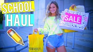 BACK TO SCHOOL CLOTHING HAUL 2018 + GIVEAWAY | Kalista Elaine