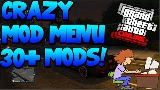 Gta 5 Online: CRAZY Mod Menu - 30+ Mods! "Gta 5 Mods"