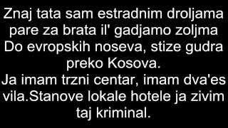 THCF feat. COBY - IDEŠ ZA KANADU TEKST !!!