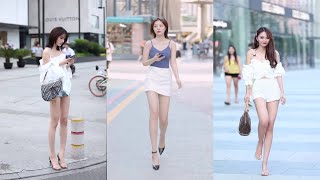 美腿抖音街拍美女|Beautyleg Girls On China Street 2019.8