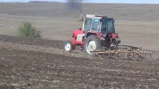 Культивация Трактором ЮМЗ
