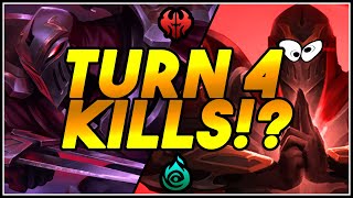 The Most Disgusting Combo Deck (Turn 4 Kills!)| Runeterra Deck Guide | Runeterra Best Deck