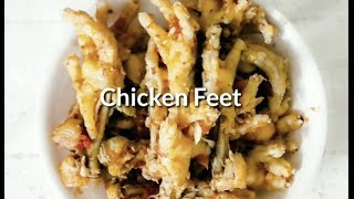 Delicious Spicy Chicken Feet Recipe | Cooking Naga Food | Nagaland Foodie