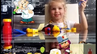ИГРАЕМ В ДОКТОРА С УКОЛАМИ ЛЕЧИМ ЩЕНКА  PLAYING TO THE DOCTOR