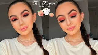 TOO FACED PEACHES & CREAM MAKEUP TUTORIAL | itsmartinaxo