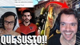 CS:GO - COLDZERA NA FAZE ??? & GAULES GANHANDO UMA DRAGON LORE!!! (Twitch Clips)