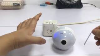 How to reset Wifi Mini Camera 360 Degree Bulb Light CCTV Wireless Camera