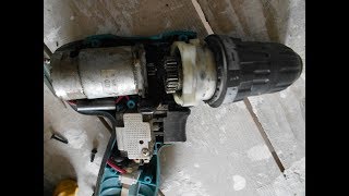 Ремонт шуруповерта Makita 6281d. Не работает первая скорость. Ремонт своими руками.