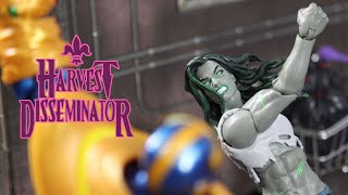 Hasbro Marvel Legends She-Hulk (2020 Super Skrull Fantastic Four Wave) Action Figure Review