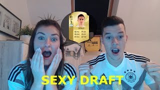 FIFA 18: FREUNDIN BAUT SEXIEST FUT DRAFT ?? FREUNDIN ZIEHT SCHLITZ ?? GIRLFRIEND CHALLENGE ?