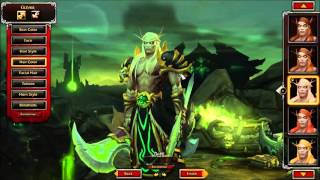 World of Warcraft Legion: Demon Hunter male Blood Elf