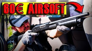 AIRSOFT für 60€ Mein ERSTES MAL 60€ Cyma Schrotflinte CM.350 GsP Airsoft deutsch/german