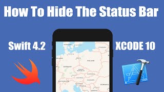 How To Hide The Status Bar In Xcode 10 (Swift 4.2)