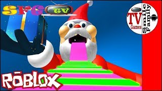 ROBLOX ПОБЕГ от САНТА КЛАУСА #2часть Игра мультик для детей от канала SFGTV