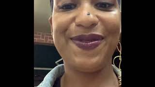 Black American Woman in Dakar