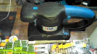 Вибрационная шлифмашинка Ferm FOS-180 с регулировкой