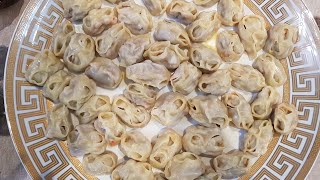 Манты рецепт. Kazak Mantı tarifi. Манты с тыквой. Mantı nasıl yapılır.Казахские манты.Манты с фаршем