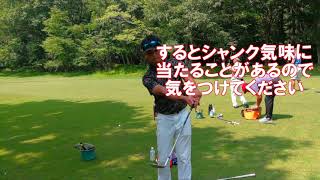 ウエッジの取扱説明を研修会で説明する編　Mr吉田のクラブは打たなきゃわからない