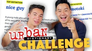 URBAN DICTIONARY CHALLENGE ft. Motoki Maxted - Lunch Break!