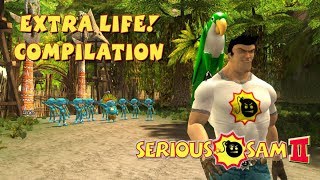EXTRA LIFE COMPILATION! - Serious Sam 2 SpeedRun [Live Stream 29.12.2017]