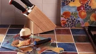 Столешница из плитки. Как сделать столешницу из плитки