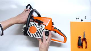 Starter austauschen bei einer Stihl Motorsäge