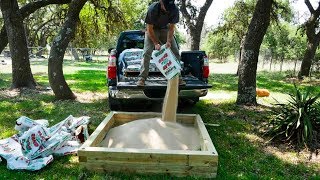 Building A Sandbox For My Kids